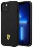 Ferrari FEHMSIP14MBK iPhone 14 Plus 6,7" must k&otilde;va tagakorpus Silicone Metal Logo Magsafe