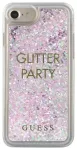 Guess GUHCP7GLUQPU iPhone 6|7|8 | SE lilla k&otilde;va korpus Liquid Glitter Party