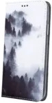 Fusion Mountain Forest raamatukujuline telefonikaas Samsung Galaxy A42 5G (A426) roheline (disain 2)