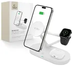 Tech-Protect QI15W-A41 3-in-1 juhtmevaba laadija | Qi | &Uuml;hildub MagSafe'iga | 15W | valge