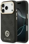 Case Guess 4G Strass Logo MagSafe for iPhone 17 Pro black