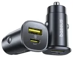Baseus GoTrip autolaadija | 30W | USB-C, USB-A | must