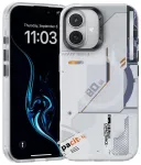 Benks Magnetic Mecha Series telefoni &uuml;mbris iPhone 16 Plus valge