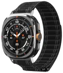 Spigen WBF0 nutikella rihm Samsung Galaxy Watch Ultra (47 mm) jaoks | nailonist | must