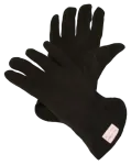 Tekstiilkindad PVC mikrot&auml;ppidega mustad 8. suurus
