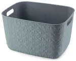 Korv Softex L 19L 37,9x29,2x22,1cm sinimustvalge
