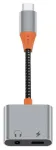 WiWU - Heliadapter LT10 Type C to Type C + 3.5mm