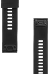 Tactical 426 nutikella rihm Garmin Fenix 5/6 QuickFit (22 mm) jaoks | silikoonist | must