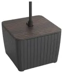 Aialaua/vihmavarju hoidik Luzon Parasol p&auml;hklipuu/hall