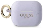 Guess GUAPSGGEU AirPods Pro &uuml;mbris purpurne|purple Silicone Glitter