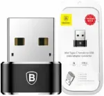 Baseus CAAOTG-01 OTG adapter USB-A kuni USB-C | must