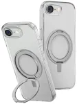Case UNIQ Swivix for iPhone 16e (2025) 360 Rotating Kickstand transparent