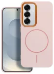 Frame Mag telefoni &uuml;mbris MagSafe toega Samsung Galaxy A27 5G (A276) roosa