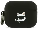 Case Karl Lagerfeld Silicone Choupette   Head 3D for AirPods Pro 3 black