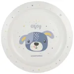 Plastmassist taldrik CUTIE ANIMALS 4/411 blue2