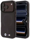 BMW M IML Frosted Metal Logo & Trims telefoni &uuml;mbris MagSafe toega iPhone 17 Pro Max | iPhone 18 Pro Max punane