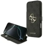 Guess 4G Metal Logo raamatut&uuml;&uuml;pi telefoni &uuml;mbris iPhone 18 Pro Max | iPhone 17 Pro Max must