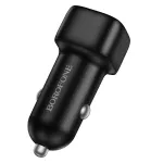 Borofone BZ34B Cloud autolaadija | 20W | PD, QC | USB-A, USB-C | must