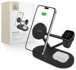 Tech-Protect QI15W-A41 3-in-1 juhtmevaba laadija | Qi | &Uuml;hildub MagSafe'iga | 15W | must