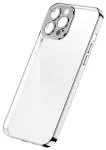 Joyroom Chery Mirror Case &uuml;mbris iPhone 13 Pro metallist raamiga h&otilde;bedane (JR-BP908 silver)