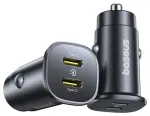 Baseus GoTrip autolaadija | 30W | USB-C | must