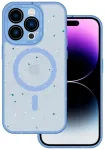 Tel Protect Magnetic Splash Frosted telefoni &uuml;mbris iPhone 15 Pro Max sinine