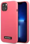 Karl Lagerfeld KLHCP13MSLMP1PI iPhone 13 | 14 | 15 6,1" hardcase fuksja|fuchsia Silicone Plaque