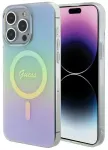 Guess GUHMP15LHITSQ iPhone 15 Pro 6.1" turkusowy|turquoise hardcase IML Iridescent MagSafe