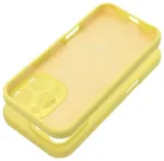 Silicone 2mm telefoni &uuml;mbris MagSafe toega iPhone 15 Pro Max kollane