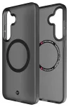 Forcell F-Protect Levels Dual Layer 4D telefoni &uuml;mbris MagSafe toega Samsung Galaxy S25+ must (Military)