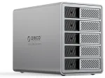 Orico 9858T3 5 Big DAS Solution ProThunder Disk Array with Thunderbolt 3 for 5 x 2.5"/3.5" SATA HDD/SSD - Gray