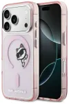Karl Lagerfeld IML Peekaboo telefoni &uuml;mbris MagSafe toega iPhone 17 Pro roosa