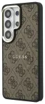 Guess PU Leather 4G Gold Frame telefoni &uuml;mbris ja Samsung Galaxy S26 Ultra (S948) pruun