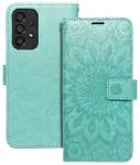MEZZO mandala raamatut&uuml;&uuml;pi telefoni &uuml;mbris Samsung Galaxy A33 5G (A336) roheline