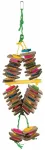 Linnu m&auml;nguasi : TRIXIE Wooden Toy with Sisal Rope, Colourful, 18*35 cm