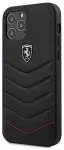 Ferrari FEHQUHCP12LBK iPhone 12 Pro Max 6,7" must | mustjas k&otilde;va &uuml;mbris Off Track Quilted
