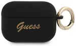 Guess GUAPSSSK AirPods Pro &uuml;mbris must|black Silicone Vintage Script