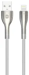 Forever Sleek andmeside- ja laadimiskaabel | USB-A kuni Lightning | 12W | 1m | valge