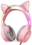 Gaming headphones ONIKUMA X15Pro Pink Cat's Ears