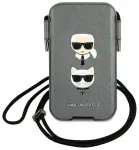 Karl Lagerfeld KLHCP12LOPHKCG 6,7" hall k&otilde;va vutlar Saffiano Ikonik Karl & Choupette Head