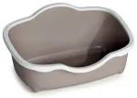 Cat toilet Tres Chic Open 56x38.5x26cm white|light grey
