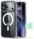 ESR CLASSIC HYBRID telefoni&uuml;mbris MagSafe toega, sobib iPhone 17 Pro Max, l&auml;bipaistev