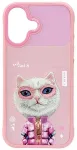 Etui Nimmy Cool&Cute 2.0 Cat do iPhone    17 r&oacute;żowy