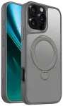 Etteri Matt Mag Ring telefoni &uuml;mbris alusega ja MagSafe toega iPhone 17 hall