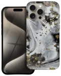 Forcell F-Protect Mirage phone case for iPhone 15 Pro Max silver