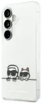 Karl Lagerfeld IML Peekaboo Karl&Choupette telefoni &uuml;mbris MagSafe toega Samsung Galaxy S26+ (S947) l&auml;bipaistev