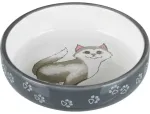 Loomakauss, keraamiline - Trixie Cat bowl for short nosed breeds, ceramic, 0.3 l/&oslash; 15 cm