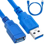 Fusion USB 3.0 pikenduskaabel 1,5 m sinine