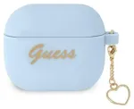 &bdquo;Guess&ldquo; korpusas &bdquo;Airpods 3&ldquo; GUA3LSCHSB sinine silikoonist s&uuml;damega ripats