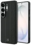 Mercedes Laurel Leaves Vertical Stripes telefoni &uuml;mbris MagSafe toega Samsung Galaxy S26 Ultra (S948) must